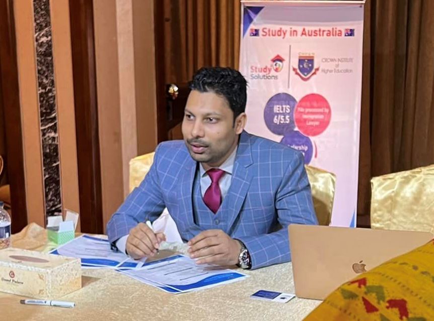 Mr. Monirul Hoque, Managing Director of Study Solutions Limited